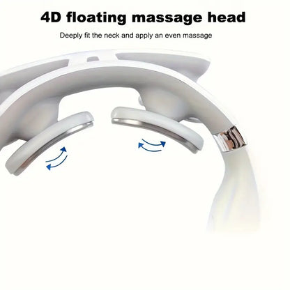 Portable Neck & Shoulder Massager - Deep Tissue Kneading