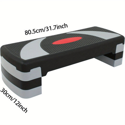 3-Level Adjustable Aerobic Step Platform for Home Workout