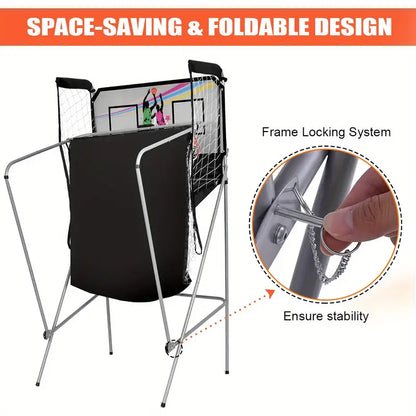 Arcade Basketball Game 2-Player Electronic Scoring System