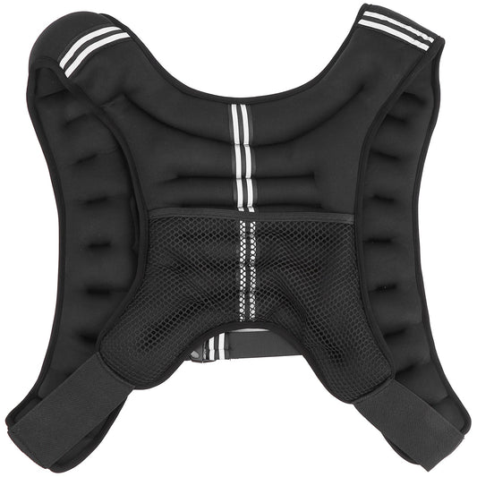Weighted Vest for Strength Training with Adjustable Buckles, 10.3KG(Black)