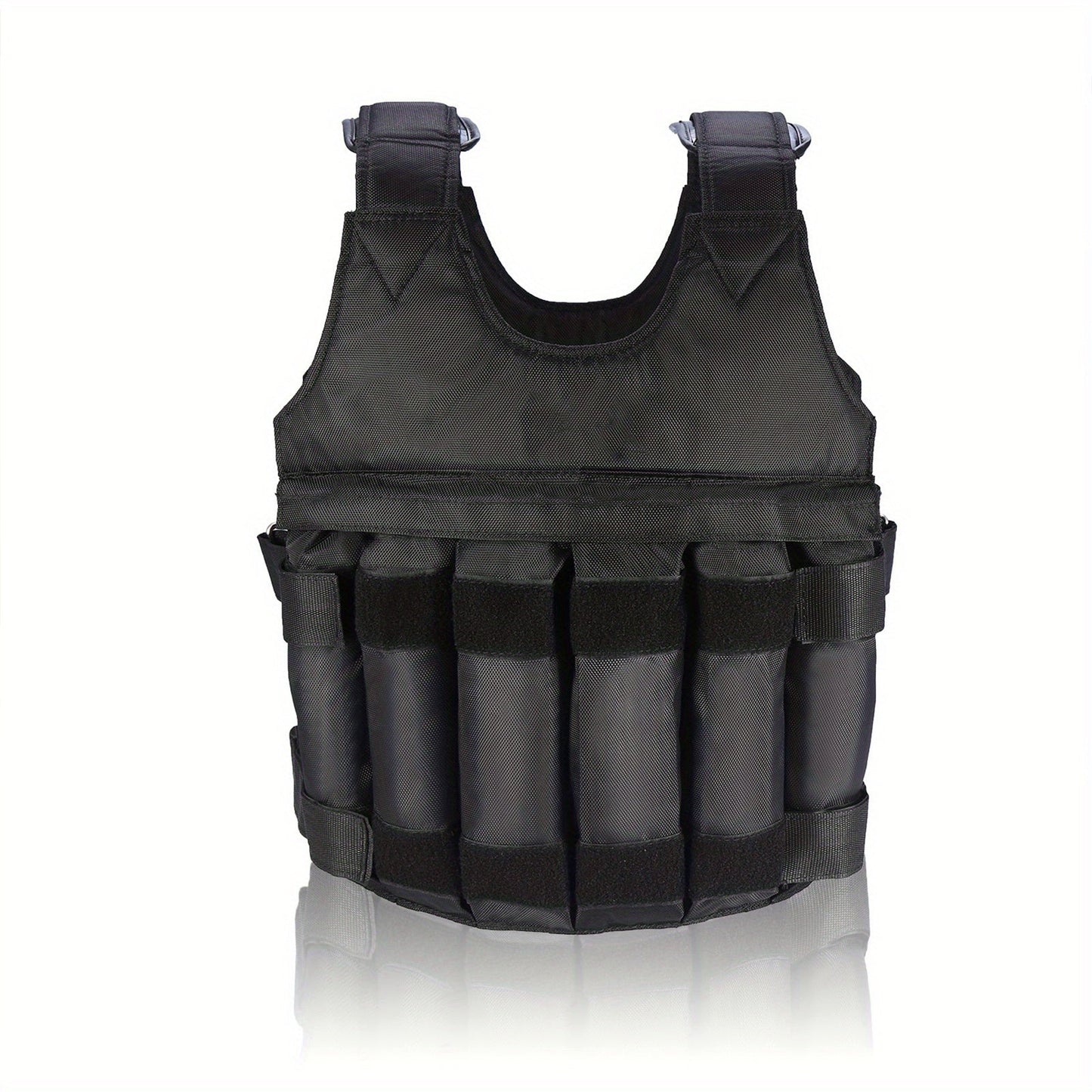 Adjustable 50kg Weighted Vest for Fitness Training
