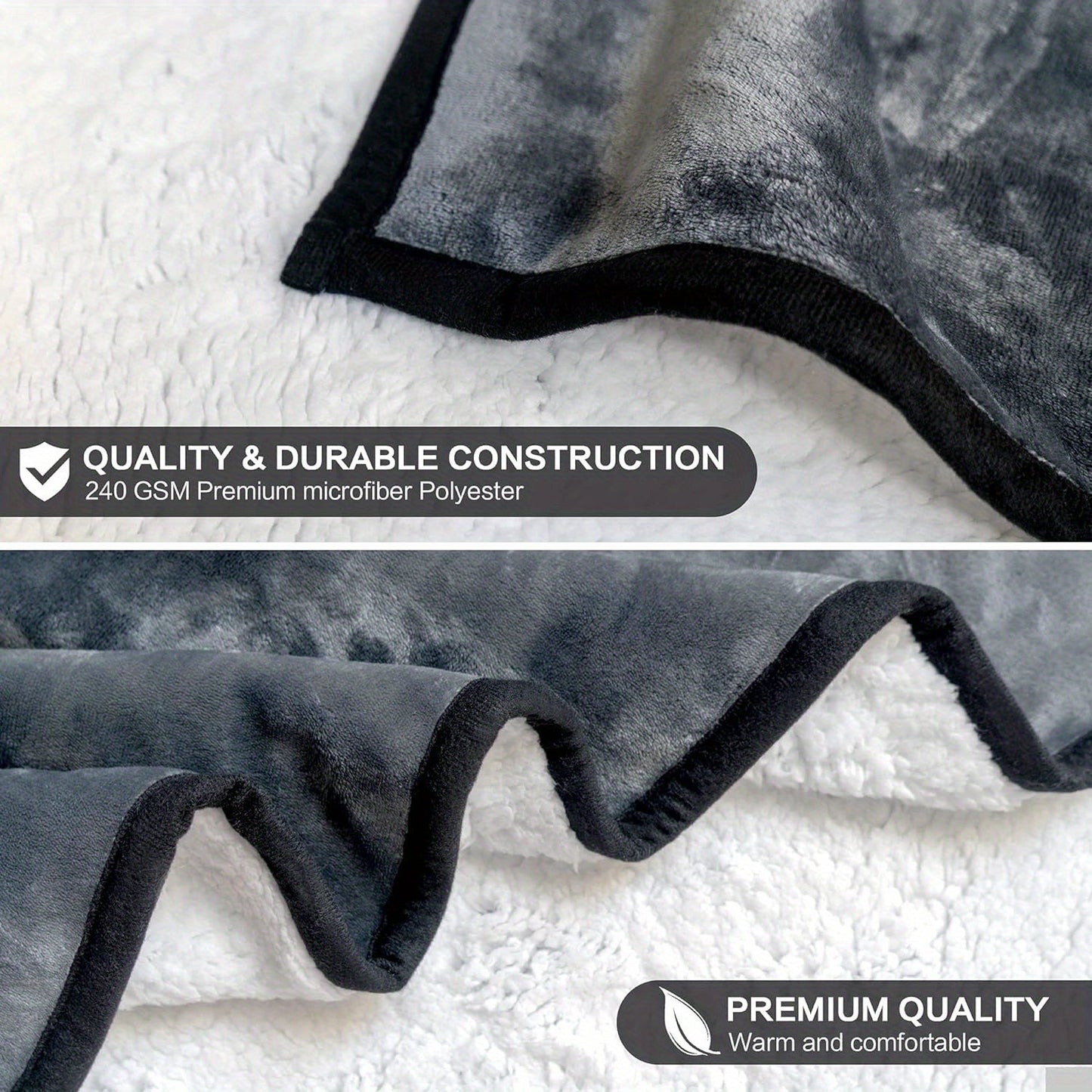 Penguin Hooded Wearable Blanket with Gloves