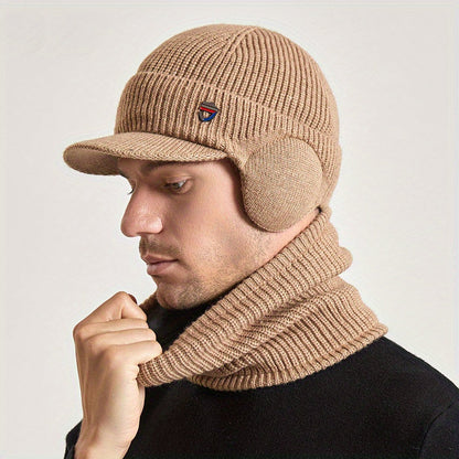 Winter Fleece Hat & Neck Warmer Set Unisex