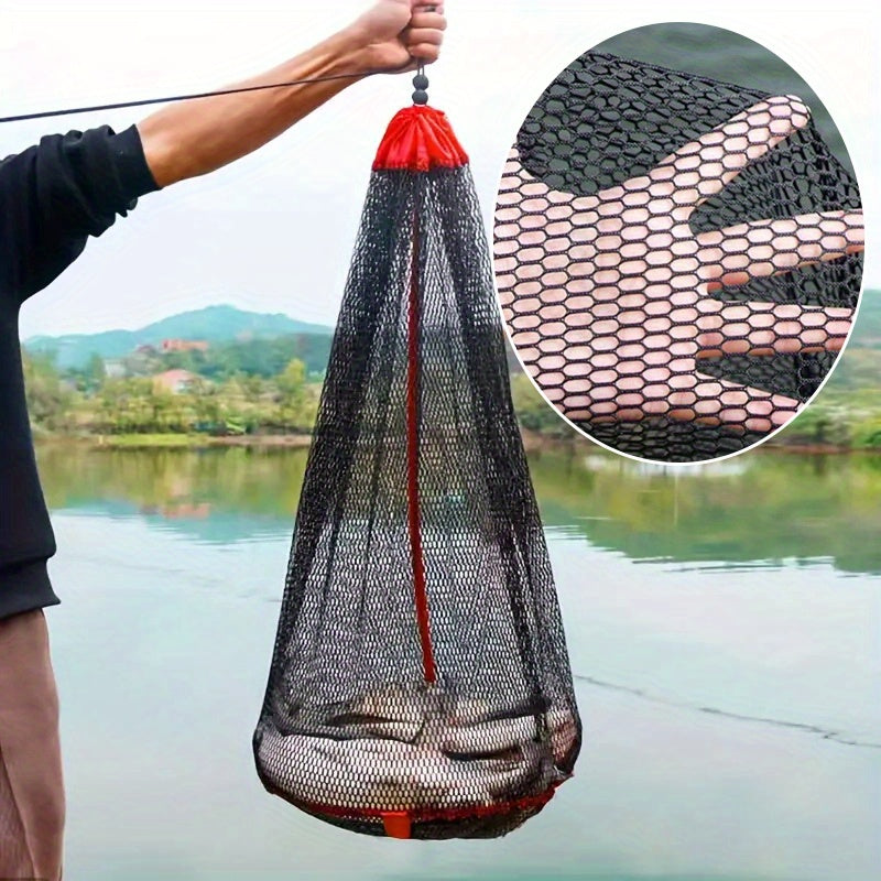 Nylon Fishing Net Bag with Handle