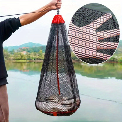 Nylon Fishing Net Bag with Handle