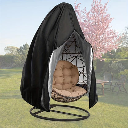 Heavy-Duty Hanging Egg Chair Cover with Zipper Closure