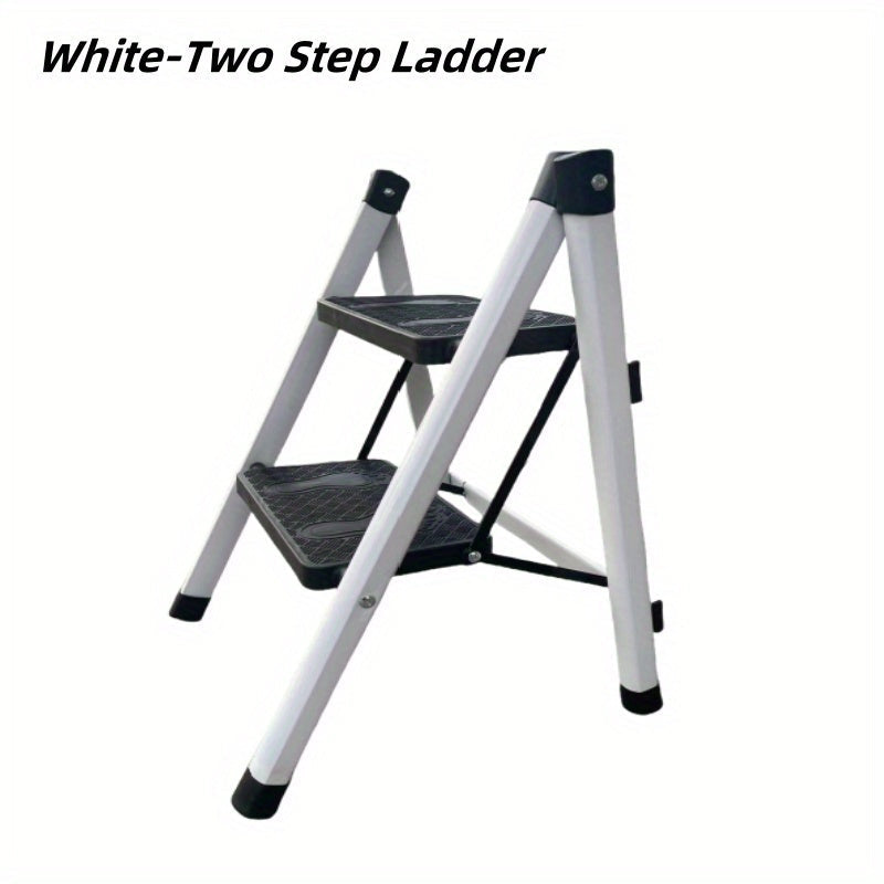 Folding Step Stool Portable with Non-Slip Feet