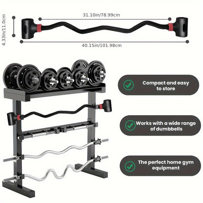 Dumbbell Converter Adjustable Barbell Kettlebell Set