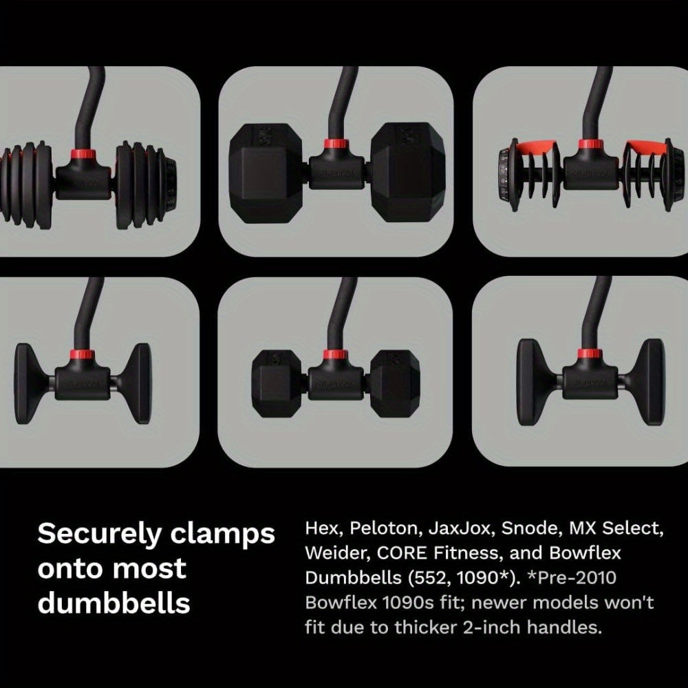 Dumbbell Converter Adjustable Barbell Kettlebell Set