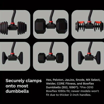 Dumbbell Converter Adjustable Barbell Kettlebell Set