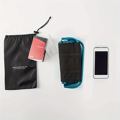 Ultra-Light Folding Aluminum Camping Chair with Storage