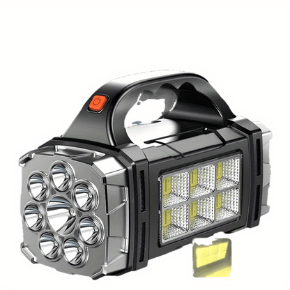 Ultra-Bright LED Solar Rechargeable Searchlight (2200W)