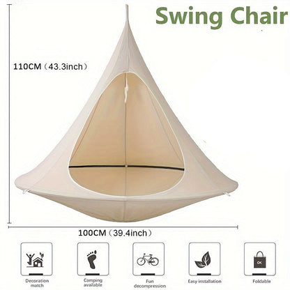 Waterproof Outdoor Hammock Chair for Patios & Campsites