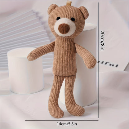 Plush Animal Print Teddy Bear Toy