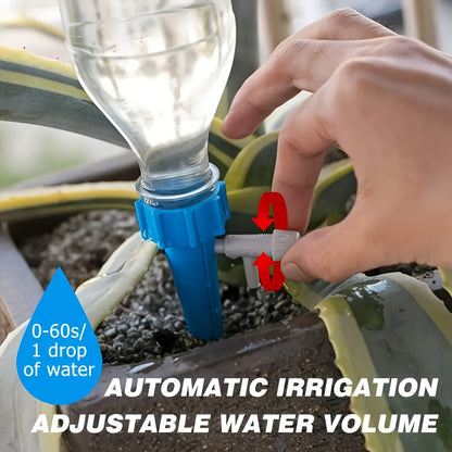 Adjustable Flow Plant Watering Drippers