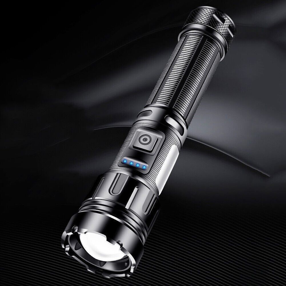 LED Flashlight with COB Work Light Rechargeable (5000LM)