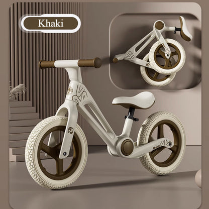 Kids Balance Bike Fiberglass Frame Wheels