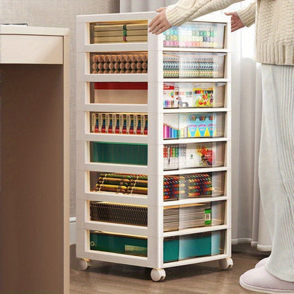 Waterproof Under-Desk Storage Cabinet – 5 Drawers