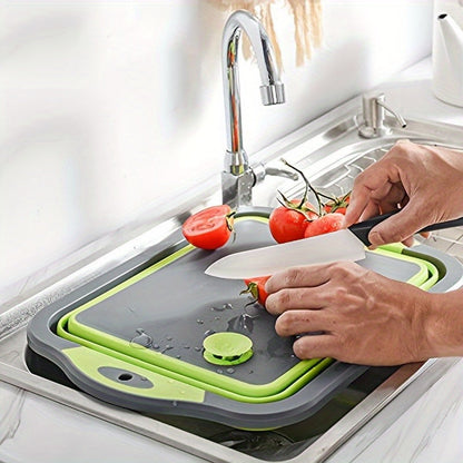 Silicone Cutting Board & Dish Tub
