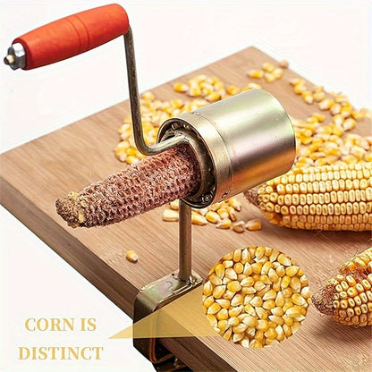 Stainless Steel Manual Corn Peeler and Sheller Tool
