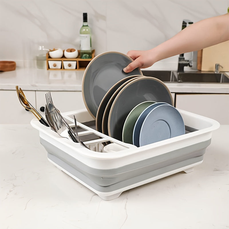 Dish Rack with Utensil Holder