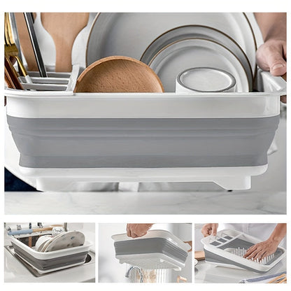 Dish Rack with Utensil Holder