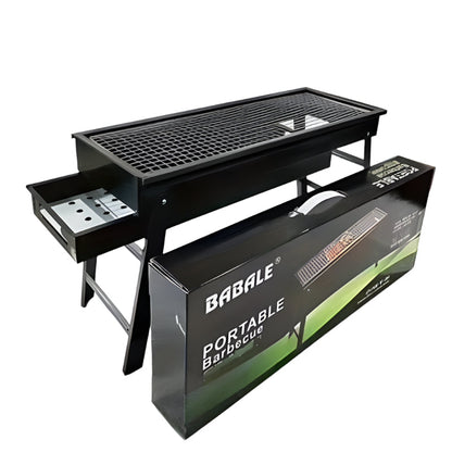 Portable Foldable Charcoal Grill for Outdoor BBQ