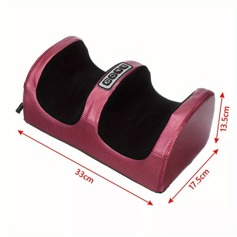 Foot Massager Machine – Electric Heated Kneading(Red)