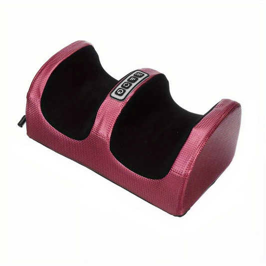 Foot Massager Machine – Electric Heated Kneading(Red)