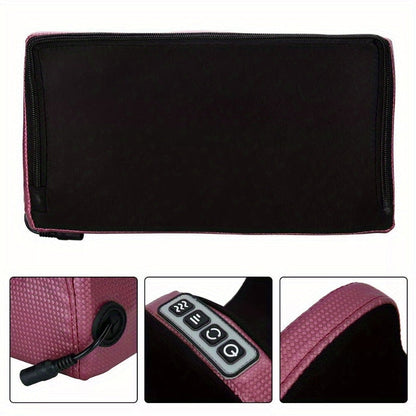 Foot Massager Machine – Electric Heated Kneading(Red)