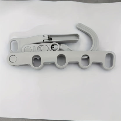 Foldable 5-Hole Hanger Portable Space-Saving Drying Rack