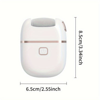 USB Rechargeable Electric Foot File with 3 Heads