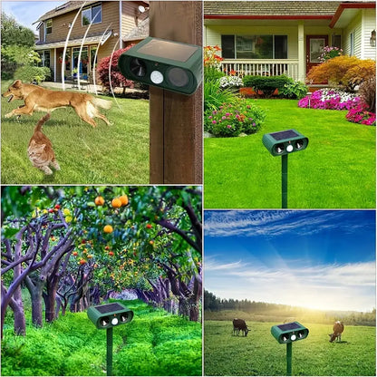 Emerald Solar Ultrasonic Animal Repellent