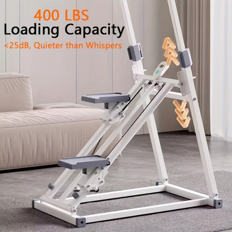 Foldable Stair Climber Home Fitness Machine