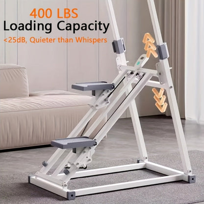Foldable Stair Climber Home Fitness Machine