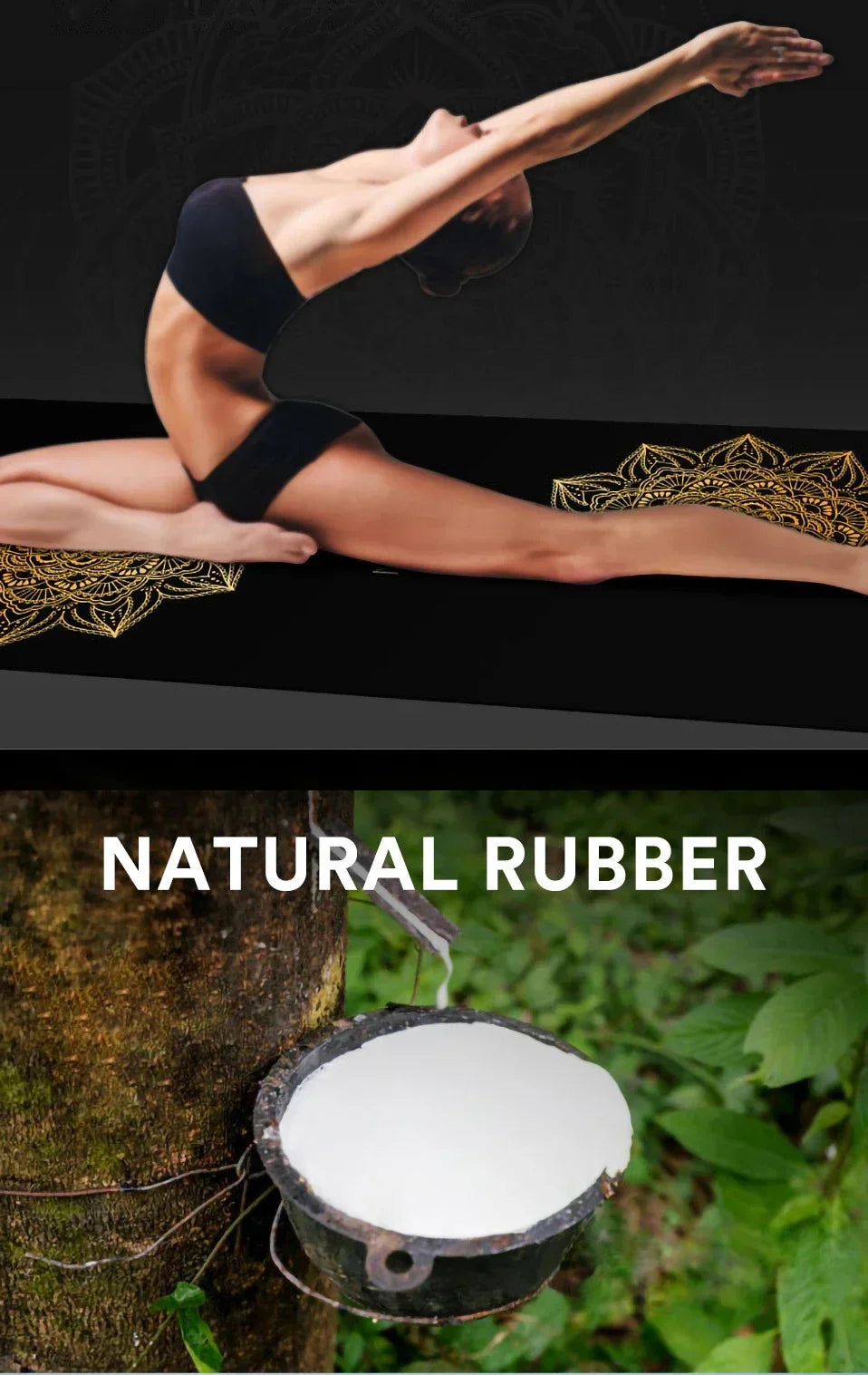 Premium Non-Slip PU-Rubber Yoga Mat