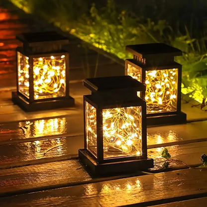 Enhance Your Outdoor Space with 1pc Solar Yard Decorations | Waterproof Solar Christmas Lights