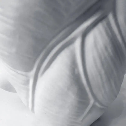 Unique Pedestal Vase Shaped as Human Heart | Novelty Bud-Vase Christmas Decor