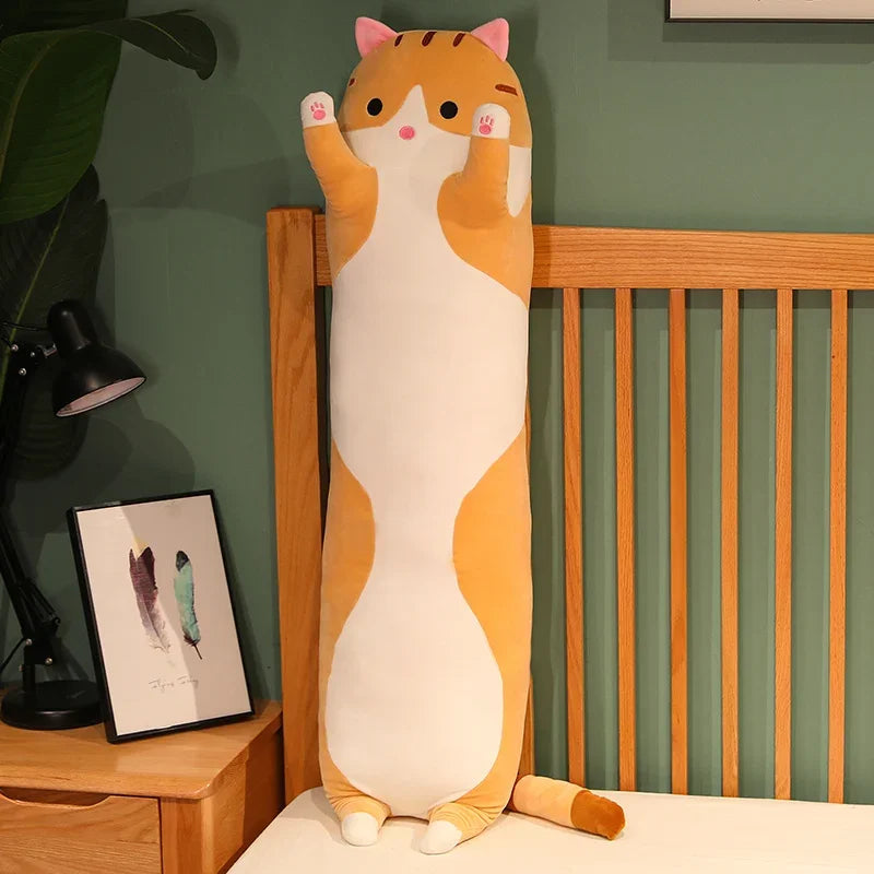 Cute Cat Plush Toy Sleeping Animal Doll