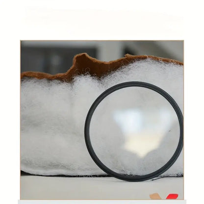 Winter Plush Car Front Seat Cushion - Universal Fit with Backrest (Single Seat, Black)