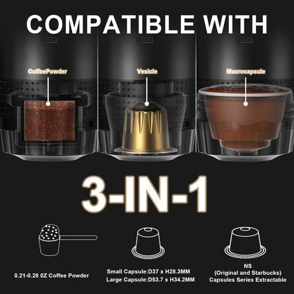 Coffee Maker Self-Heating Espresso Machine