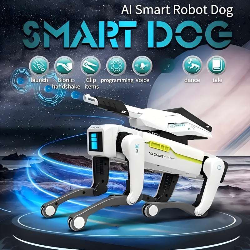 Intelligent Robot Dog with Voice & App Control
