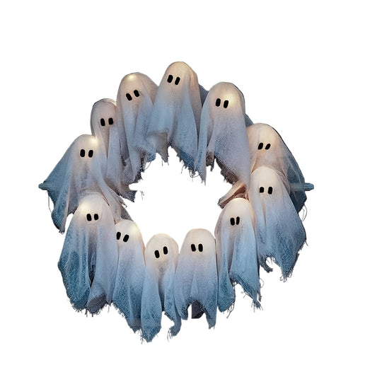 Halloween Ghost Garland Fabric Party Decoration