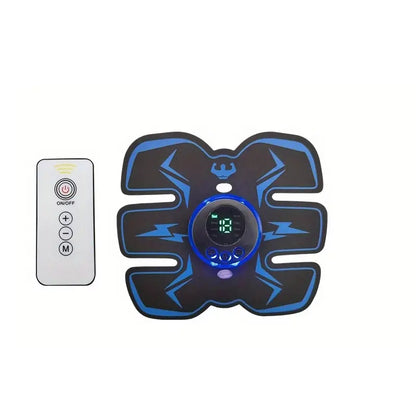 Rechargeable Remote Control Abdominal Muscle Toner, Muscle Trainer, Body Muscle Stimulator EMS Massager- Tone Your Abs, Hips, And Buttocks At Home