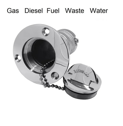 316 Stainless Steel Boat Fuel Filler – 38mm