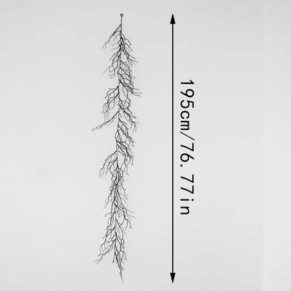 Halloween Black Dead Cane Simulation Plant