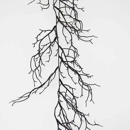 Halloween Black Dead Cane Simulation Plant