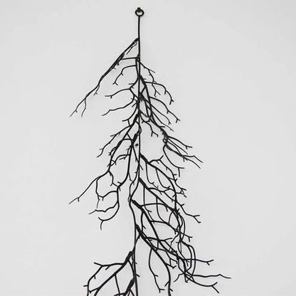 Halloween Black Dead Cane Simulation Plant