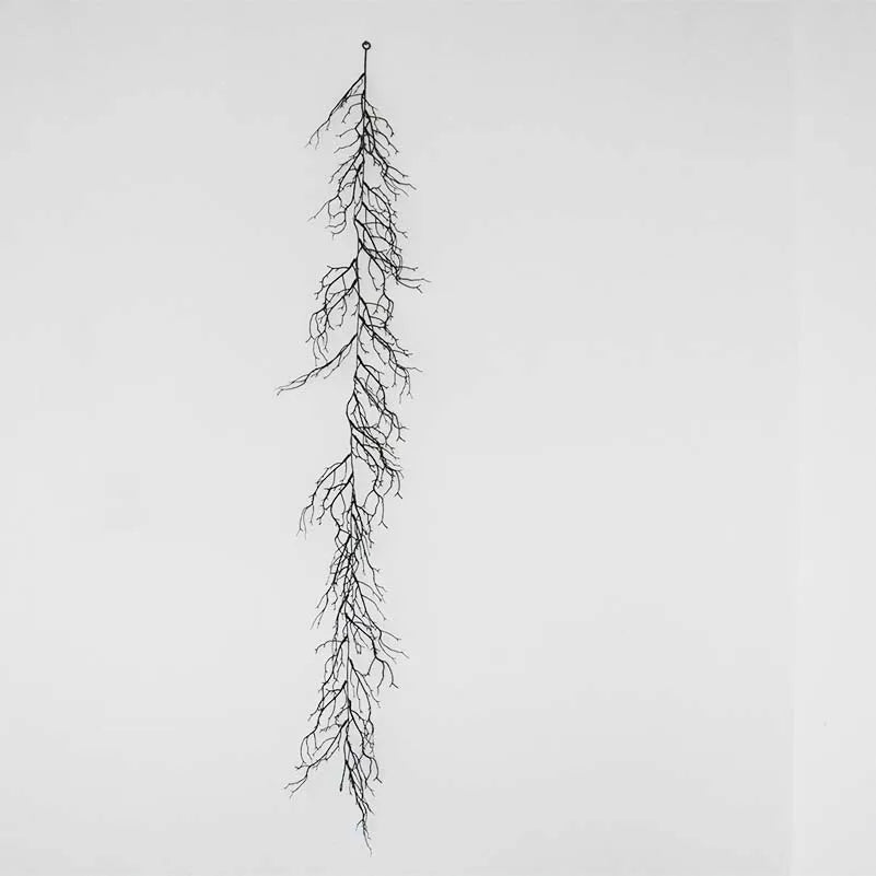 Halloween Black Dead Cane Simulation Plant