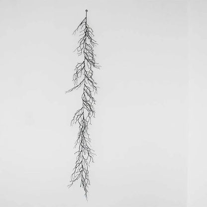 Halloween Black Dead Cane Simulation Plant